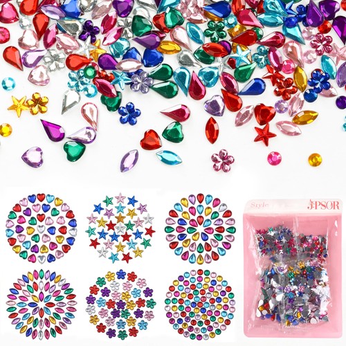 Jpsor 720pcs acrylic - acrylic, flatback